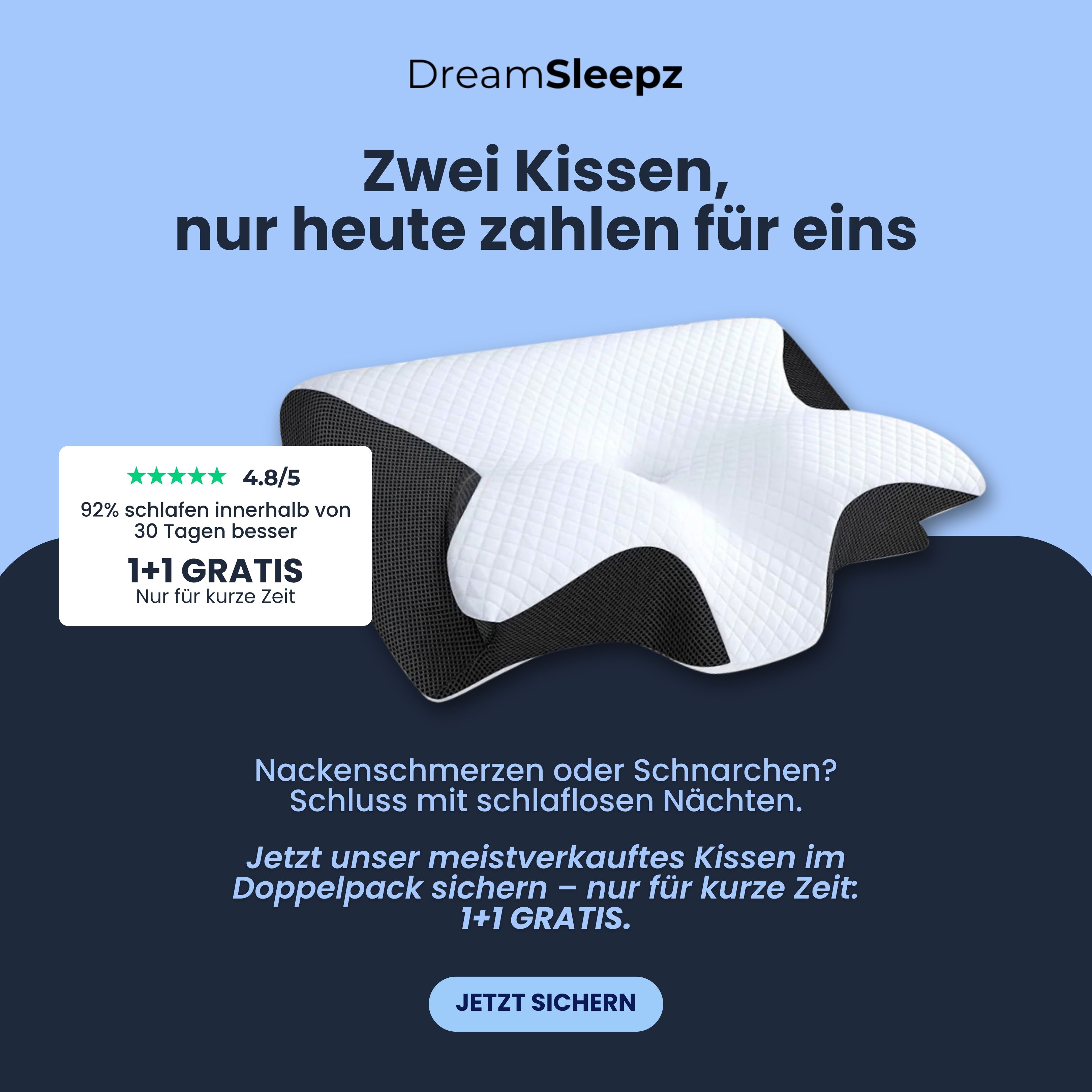 1+1 Gratis – Nur für kurze Zeit ⏰
