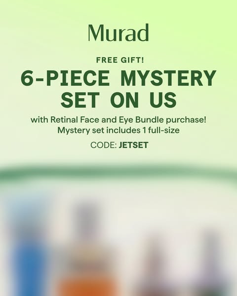 Free 6-Piece Mystery Set with $150