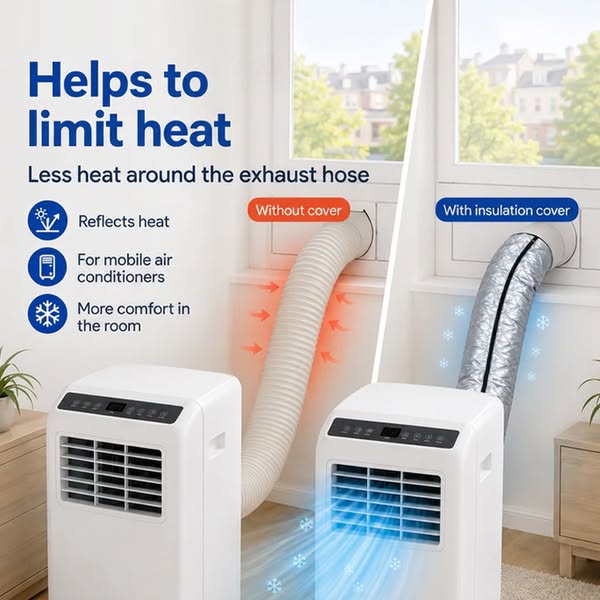 Portable Air Conditioner Hose Insulation Cover