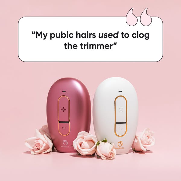 My pubic hairs used to clog the trimmer